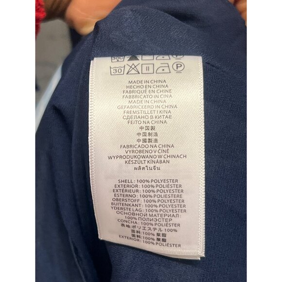 Michael Kors Womens Sleeveless Blue & White Floral Print Dress Size 4 - Picture 8 of 8